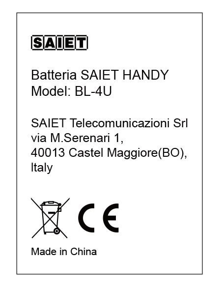 BATTERIA per HANDY