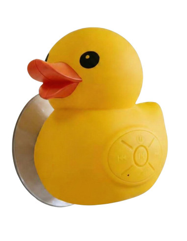 Speaker Bluetooth Papera Sound Gialla con ventosa